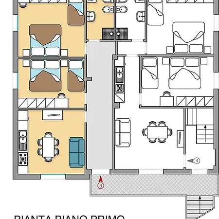 Apartament Magnani - First Floor *